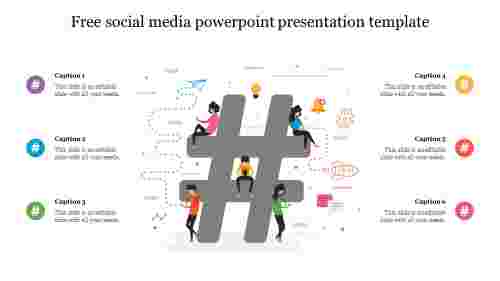 free social media powerpoint presentation template